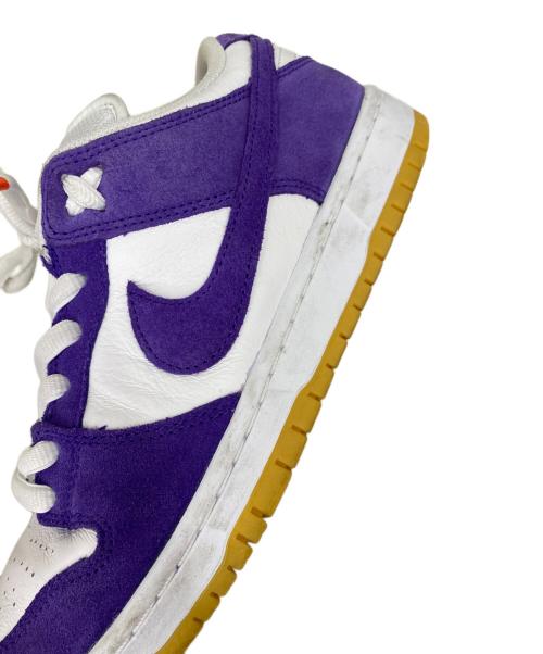 NIKE（ナイキ）NIKE (ナイキ) SB DUNK LOW PRO ISO パープル×ホワイト サイズ:27.5cmの古着・服飾アイテム