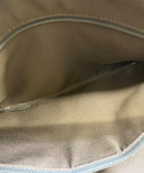 GUCCI（グッチ）GUCCI (グッチ) プリンシー ホワイト×ベージュの古着・服飾アイテム