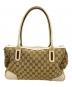 GUCCI (グッチ) プリンシー ホワイト×ベージュ：30000円