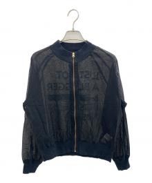 JUDDY CORN（ジュディーコーン）の古着「シアージップブルゾン」｜ブラック