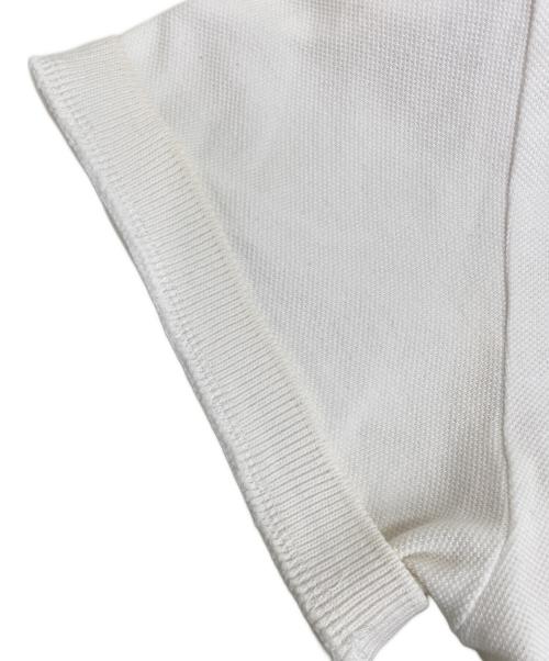 MONCLER（モンクレール）MONCLER (モンクレール) 半袖カットソー ホワイト サイズ:Sの古着・服飾アイテム