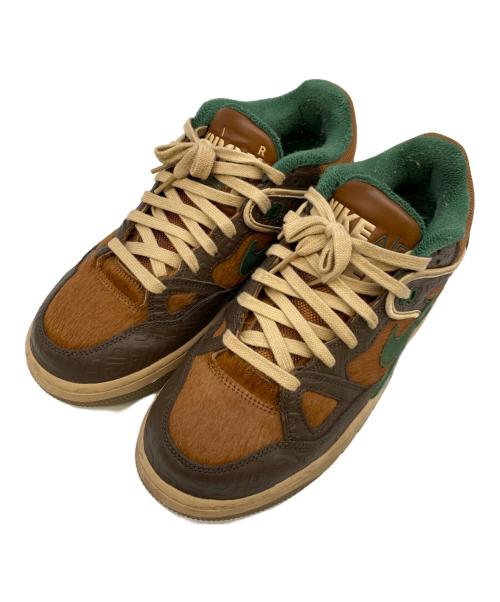 NIKE（ナイキ）NIKE (ナイキ) NIGO (二ゴー) スニーカー ブラウン×グリーン サイズ:28の古着・服飾アイテム