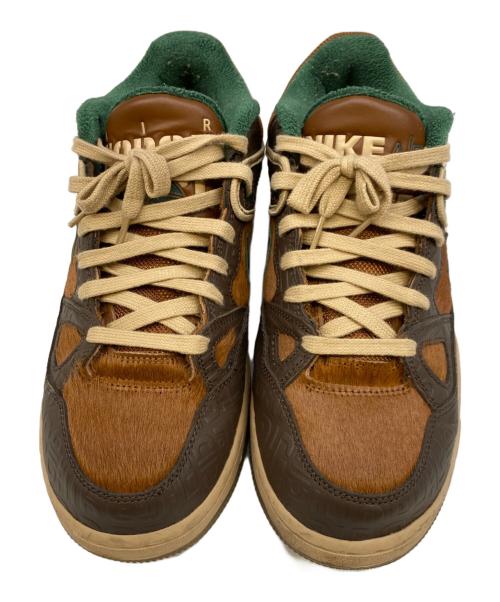 NIKE（ナイキ）NIKE (ナイキ) NIGO (二ゴー) スニーカー ブラウン×グリーン サイズ:28の古着・服飾アイテム