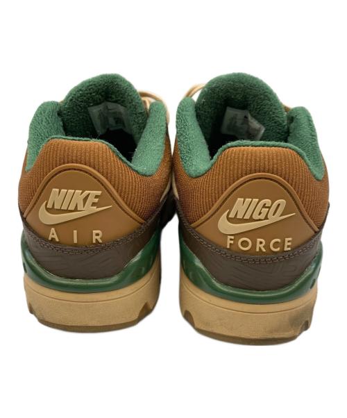 NIKE（ナイキ）NIKE (ナイキ) NIGO (二ゴー) スニーカー ブラウン×グリーン サイズ:28の古着・服飾アイテム