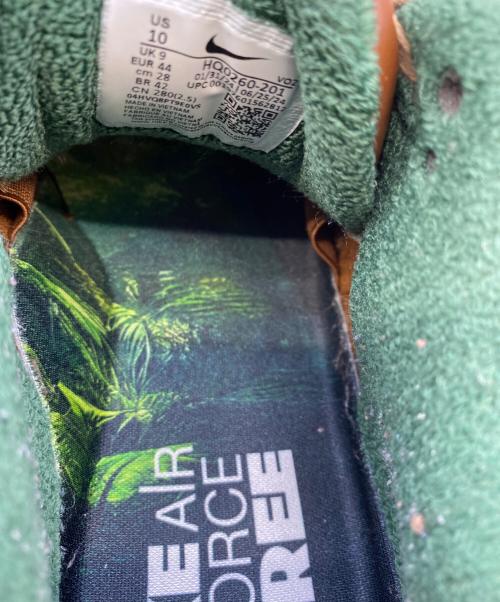NIKE（ナイキ）NIKE (ナイキ) NIGO (二ゴー) スニーカー ブラウン×グリーン サイズ:28の古着・服飾アイテム