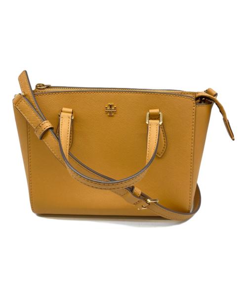 TORY BURCH（トリーバーチ）TORY BURCH (トリーバーチ) 2WAYバッグ ブラウンの古着・服飾アイテム
