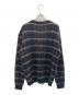 ISLAND KNIT WORKS (アイランドニットワークス) 厚手カーディガン ブラウン×ブラック サイズ:M：13000円