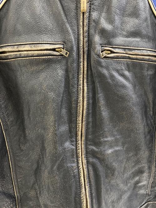 wilsons leather（ウィルソンズレザー）wilsons leather (ウィルソンズレザー) モーターサイクルジャケット ブラック サイズ:Mの古着・服飾アイテム