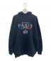BALENCIAGA（バレンシアガ）の古着「PARIS 40 RUE DE SEVRESプリントフーディ」｜ブラック
