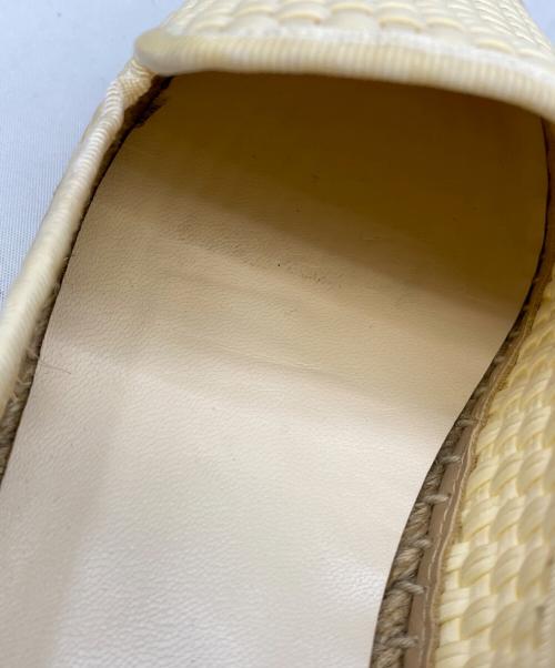 MONCLER（モンクレール）MONCLER (モンクレール) エスパドリーユ アイボリー サイズ:38の古着・服飾アイテム