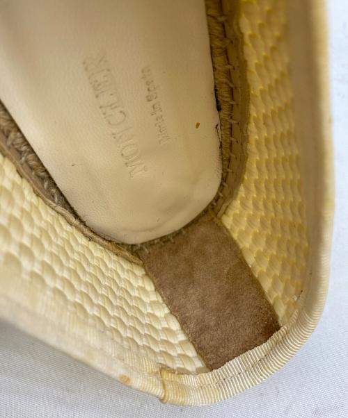 MONCLER（モンクレール）MONCLER (モンクレール) エスパドリーユ アイボリー サイズ:38の古着・服飾アイテム