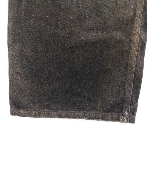 DIESEL（ディーゼル）DIESEL (ディーゼル) デニムパンツ ブラウン×インディゴ サイズ:W27の古着・服飾アイテム