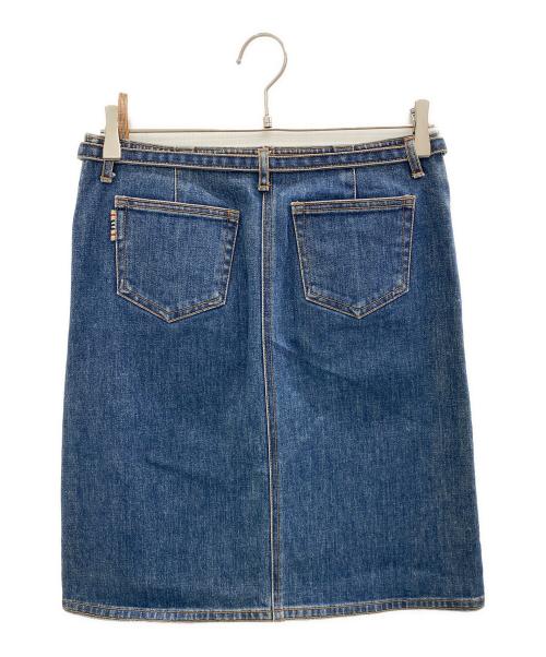 BURBERRY BLUE LABEL（バーバリー ブルー レーベル）BURBERRY BLUE LABEL (バーバリー ブルー レーベル) デニムスカート インディゴ サイズ:36の古着・服飾アイテム