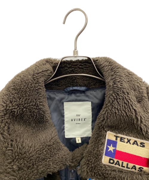 AVIREX（アヴィレックス）AVIREX (アヴィレックス) JEANASIS (ジーナシス) B-3ジャケット ブラウン サイズ:Freeの古着・服飾アイテム