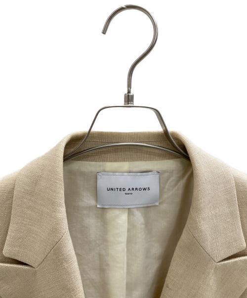 UNITED ARROWS TOKYO（ユナイテッドアローズトウキョウ）UNITED ARROWS TOKYO (ユナイテッドアローズトウキョウ) ジャケット ベージュ サイズ:36の古着・服飾アイテム