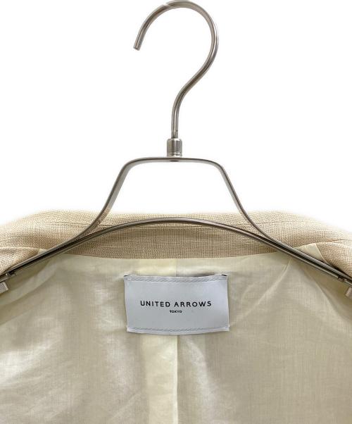 UNITED ARROWS TOKYO（ユナイテッドアローズトウキョウ）UNITED ARROWS TOKYO (ユナイテッドアローズトウキョウ) ジャケット ベージュ サイズ:36の古着・服飾アイテム