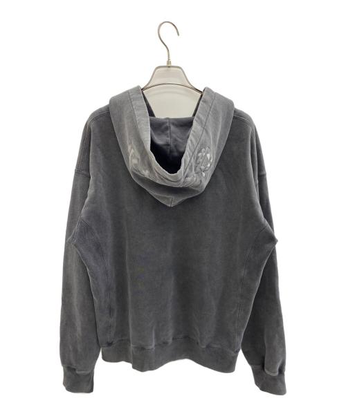 BlackEyePatch（ブラックアイパッチ）BlackEyePatch (ブラックアイパッチ) プルオーバーパーカー グレー サイズ:Mの古着・服飾アイテム