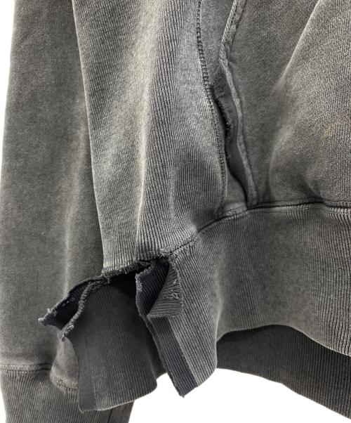 BlackEyePatch（ブラックアイパッチ）BlackEyePatch (ブラックアイパッチ) プルオーバーパーカー グレー サイズ:Mの古着・服飾アイテム