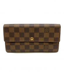 LOUIS VUITTON（ルイ ヴィトン）の古着「長財布」｜ブラウン