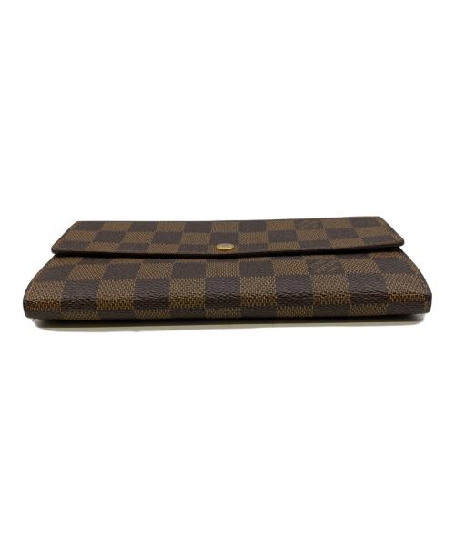 LOUIS VUITTON（ルイ ヴィトン）LOUIS VUITTON (ルイ ヴィトン) 長財布 ブラウンの古着・服飾アイテム