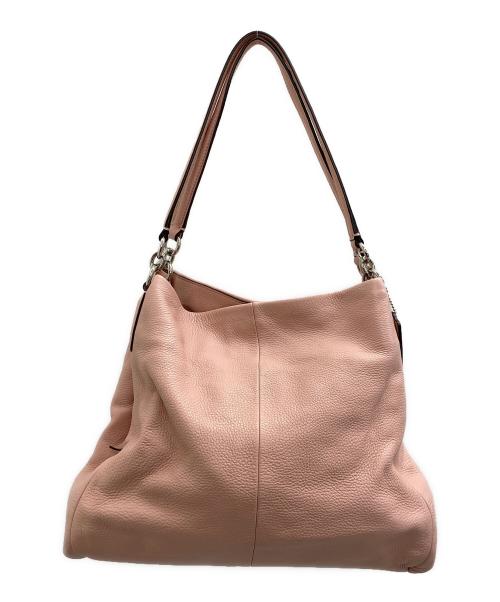 COACH（コーチ）COACH (コーチ) トートバッグ ピンクの古着・服飾アイテム