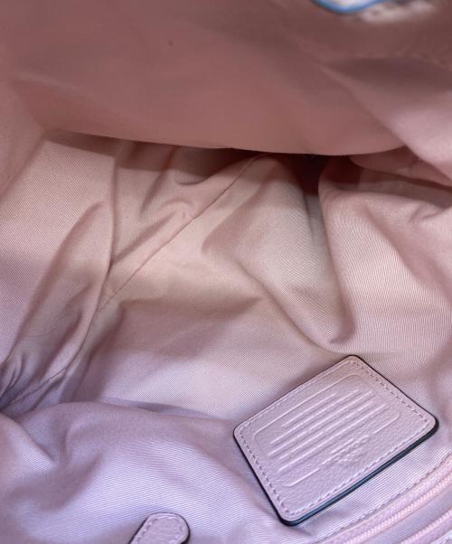 COACH（コーチ）COACH (コーチ) トートバッグ ピンクの古着・服飾アイテム