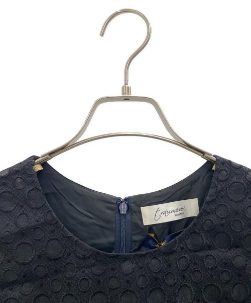 traumerei（トロイメライ）traumerei (トロイメライ) ノースリーブ・キャミソールワンピース ブラック サイズ:38 未使用品の古着・服飾アイテム