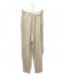 Adam et Rope (アダム エ ロペ) ストライプサテンパンツ アイボリー サイズ:Free 未使用品：6000円