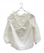 CELFORDセルフォード）の古着「長袖ブラウス」｜ホワイト