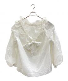 CELFORD（セルフォード）の古着「長袖ブラウス」｜ホワイト
