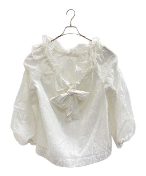 CELFORD（セルフォード）CELFORD (セルフォード) 長袖ブラウス ホワイト サイズ:Freeの古着・服飾アイテム