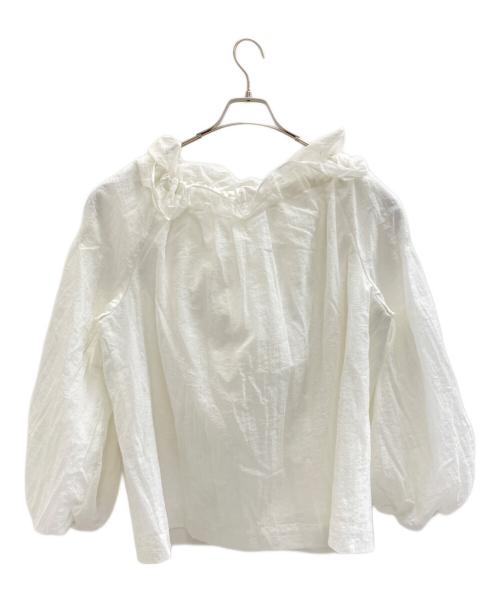 CELFORD（セルフォード）CELFORD (セルフォード) 長袖ブラウス ホワイト サイズ:Freeの古着・服飾アイテム