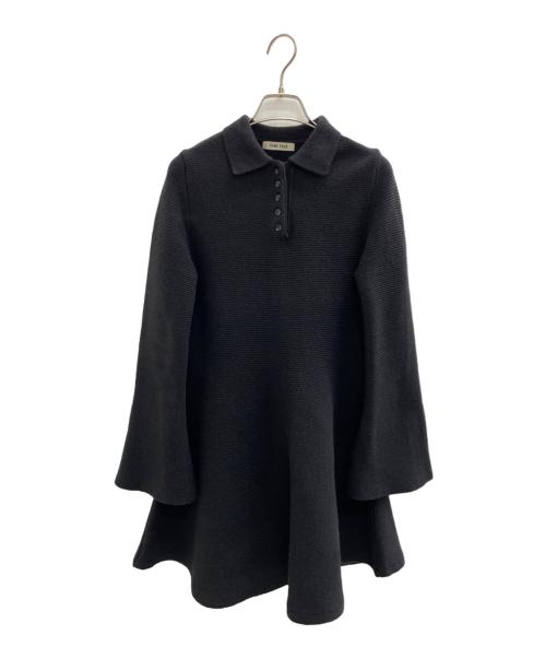 THE TOE（ザ・トゥー）THE TOE (ザ・トゥー) Reims flare onepiece ブラック サイズ:Mの古着・服飾アイテム