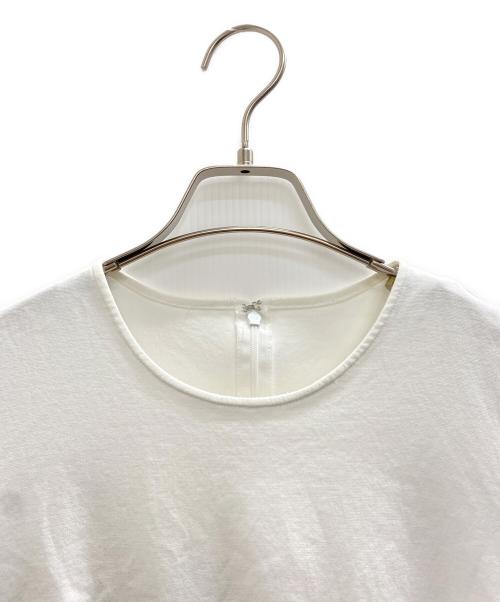 Heve（ヘイヴ）Heve (ヘイヴ) オーガンジーフリルトップス ホワイト サイズ:Freeの古着・服飾アイテム