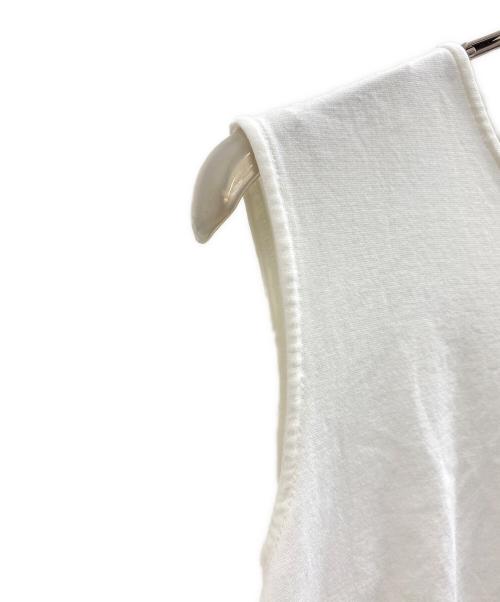 Heve（ヘイヴ）Heve (ヘイヴ) オーガンジーフリルトップス ホワイト サイズ:Freeの古着・服飾アイテム