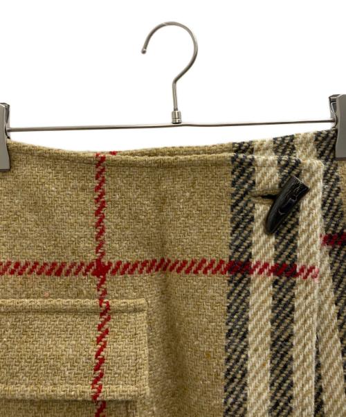 BURBERRY LONDON（バーバリーロンドン）BURBERRY LONDON (バーバリーロンドン) ミニスカート ベージュ サイズ:Sの古着・服飾アイテム