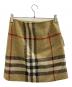 BURBERRY LONDON (バーバリーロンドン) ミニスカート ベージュ サイズ:S：5000円