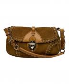 PRADAプラダ）の古着「ショルダーバッグ」｜ブラウン