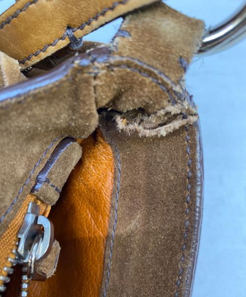 PRADA（プラダ）PRADA (プラダ) ショルダーバッグ ブラウンの古着・服飾アイテム