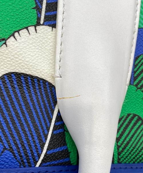 DSQUARED2（ディースクエアード）DSQUARED2 (ディースクエアード) ハンドバッグ ブルー×グリーンの古着・服飾アイテム