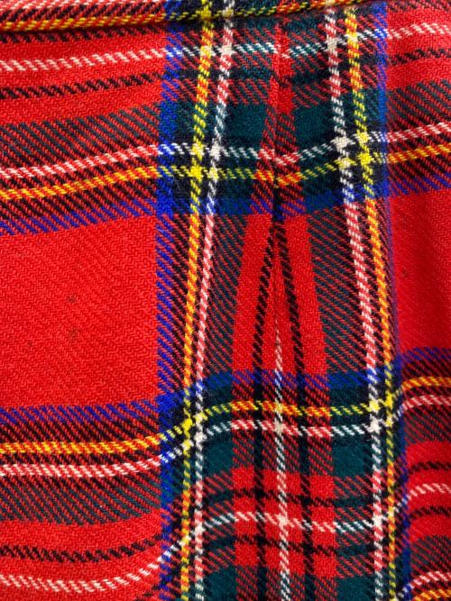 DEERSTALKER（ディアストーカー）DEERSTALKER (ディアストーカー) ラップスカート レッド サイズ:Lの古着・服飾アイテム