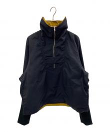 GEN IZAWA（ゲンイザワ）の古着「リバーシブルプルオーバー」｜ブラック×ブラウン