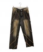 UNUSED.LABアンユーズドラブ）の古着「デニムパンツ」｜ブラウン