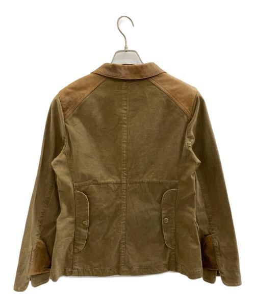 RALPH LAUREN（ラルフローレン）RALPH LAUREN (ラルフローレン) ハンティングジャケット カーキ×ブラウン サイズ:3Fの古着・服飾アイテム
