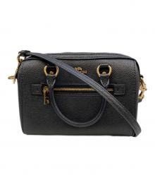 COACH（コーチ）の古着「MINI ROWAN CROSSBODY」｜ブラック