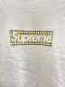 中古・古着 SUPREME (シュプリーム) BURBERRY (バーバリー) 22SS Box Logo Tee ホワイト サイズ:L：20000円