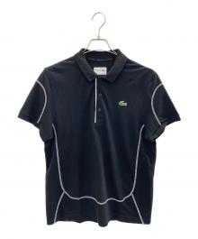 LACOSTE SPORT（ラコステスポーツ）の古着「ポロシャツ（ゴルフウェア）」｜ブラック
