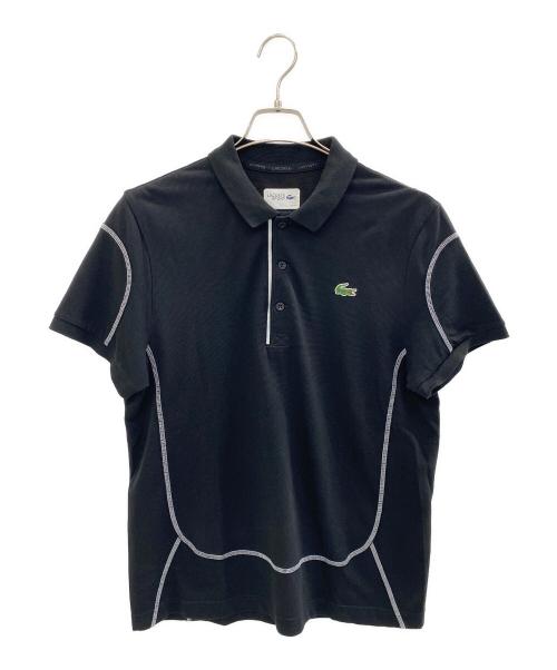 LACOSTE SPORT（ラコステスポーツ）LACOSTE SPORT (ラコステスポーツ) ポロシャツ（ゴルフウェア） ブラック サイズ:Mの古着・服飾アイテム