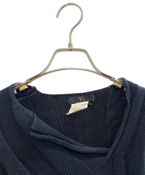 Y's（ワイズ）Y's (ワイズ) ノースリーブニット ブラック サイズ:Freeの古着・服飾アイテム