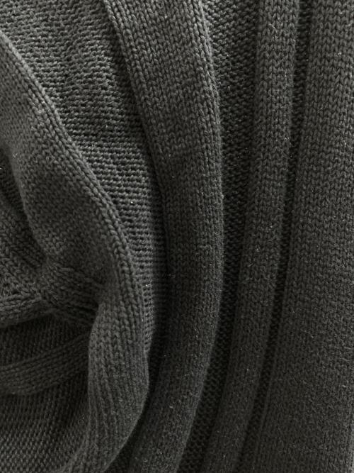 Y's（ワイズ）Y's (ワイズ) ノースリーブニット ブラック サイズ:Freeの古着・服飾アイテム